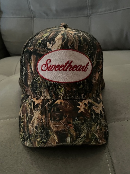 MODELE Accessories - Camo “Sweetheart” Baseball Cap Hat